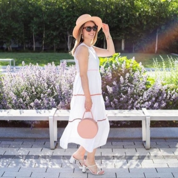 Madewell Tiered Dress Factory Sale, 50 